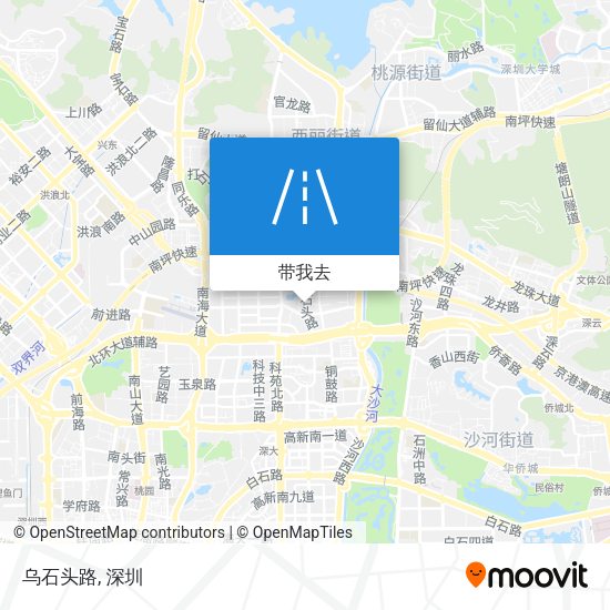 乌石头路地图