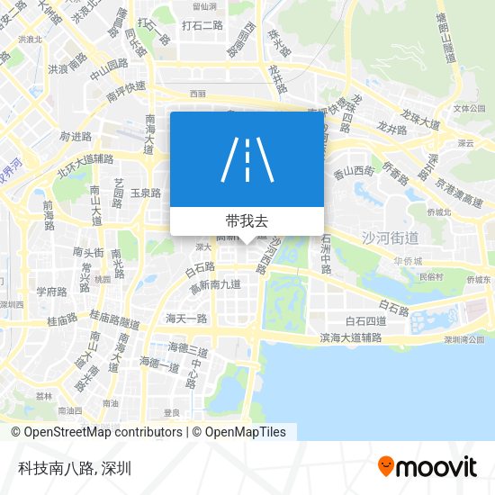 科技南八路地图