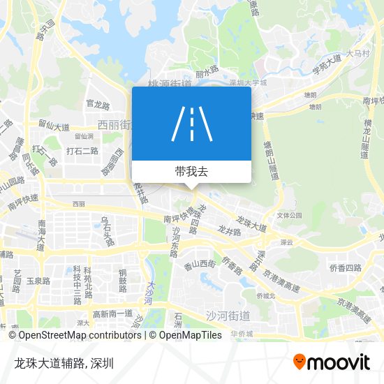 龙珠大道辅路地图