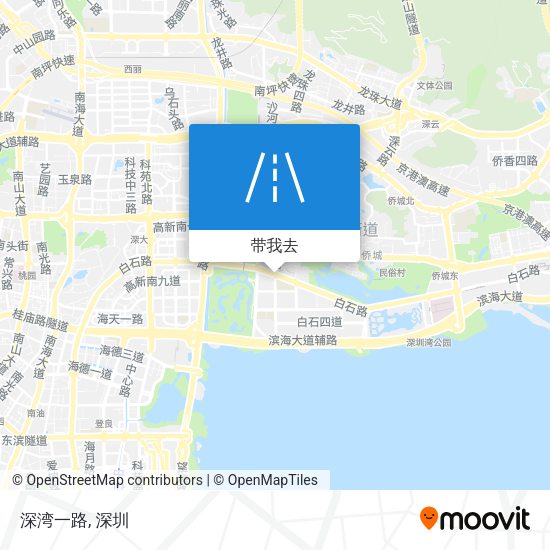 深湾一路地图