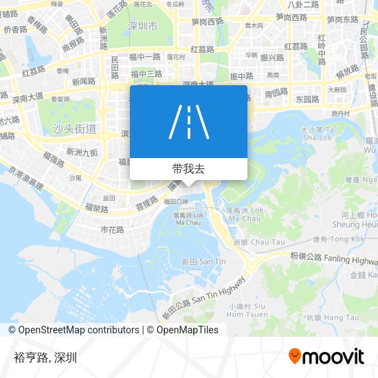 裕亨路地图