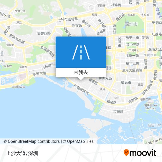 上沙大道地图