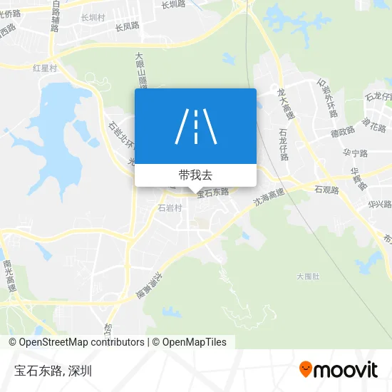 宝石东路地图