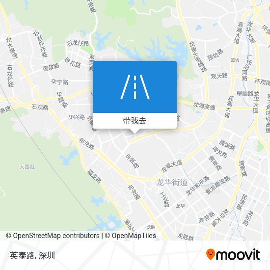 英泰路地图