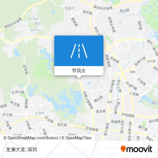 龙澜大道地图