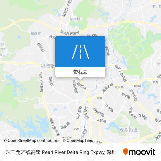 珠三角环线高速 Pearl River Delta Ring Expwy地图