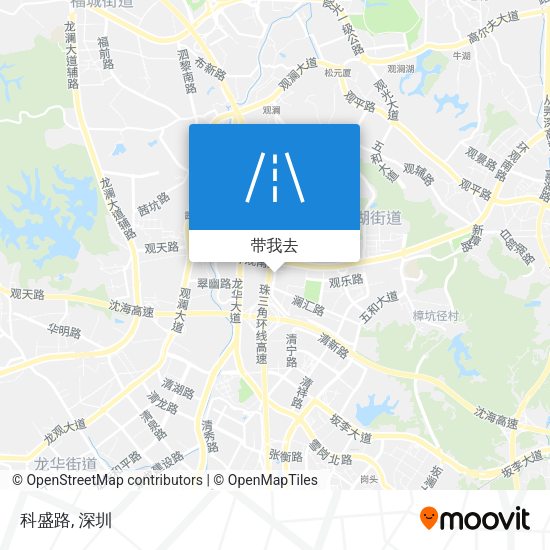 科盛路地图