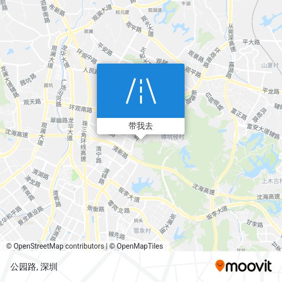 公园路地图