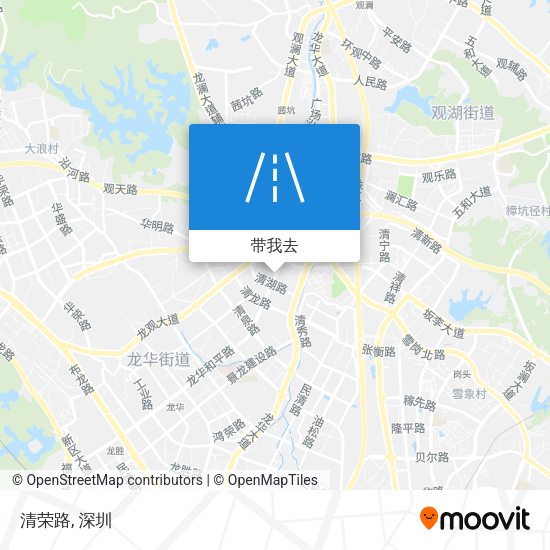 清荣路地图