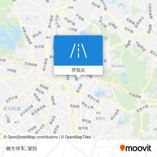 侧方停车地图