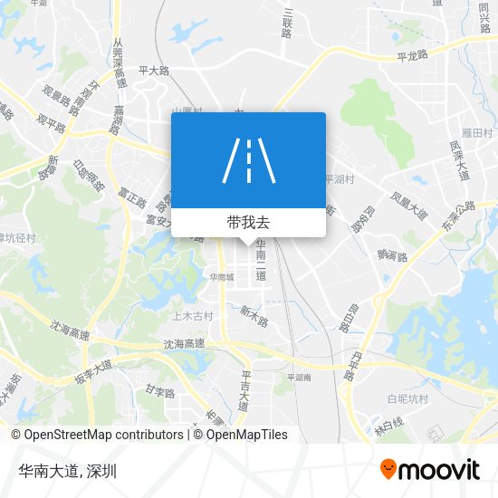 华南大道地图