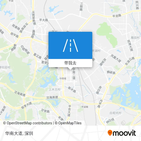 华南大道地图