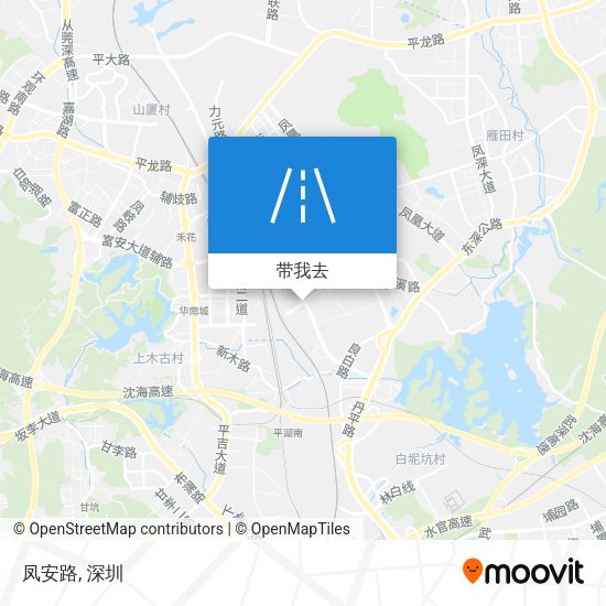 凤安路地图
