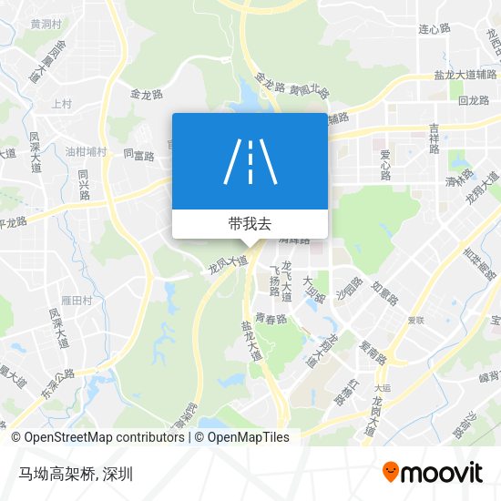 马坳高架桥地图