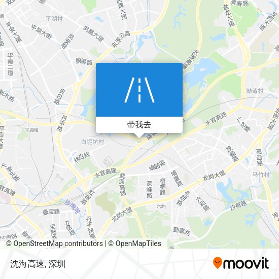 沈海高速地图