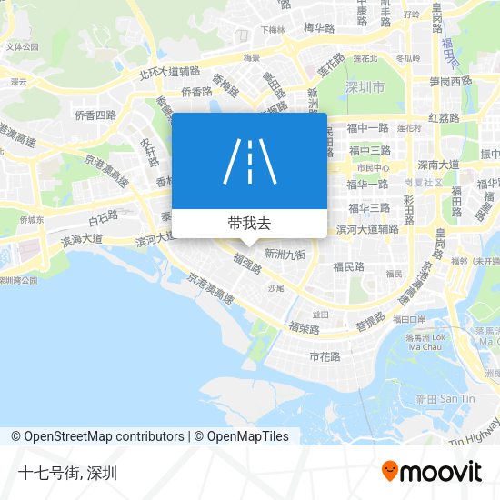 十七号街地图