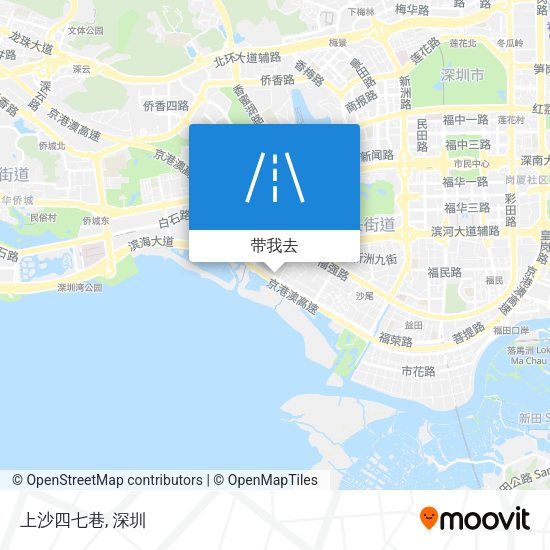 上沙四七巷地图