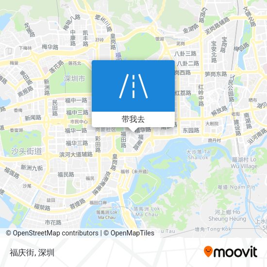 福庆街地图