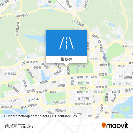 商报东二路地图
