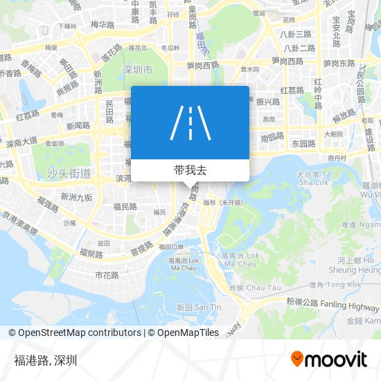 福港路地图