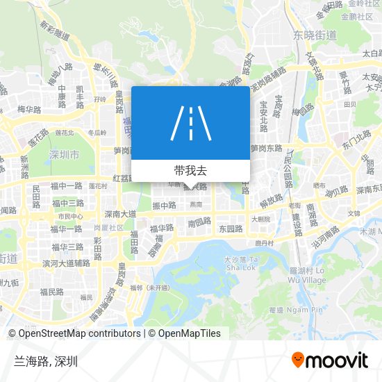 兰海路地图