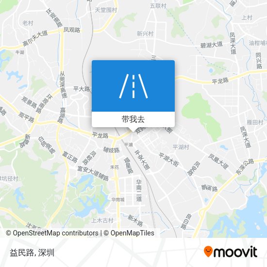 益民路地图