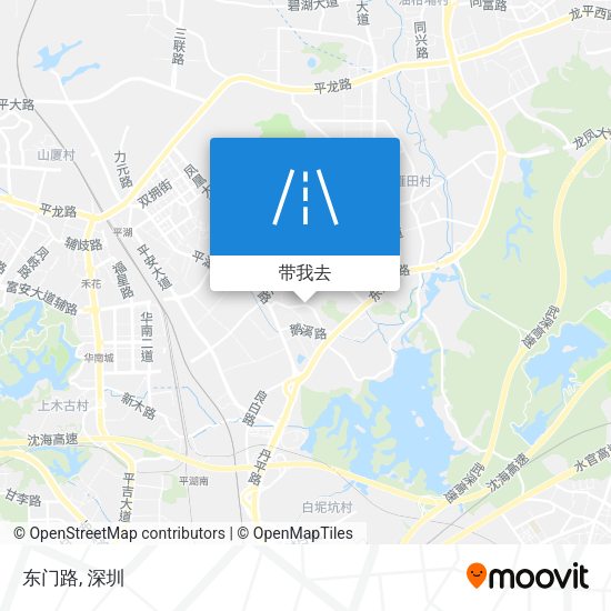 东门路地图