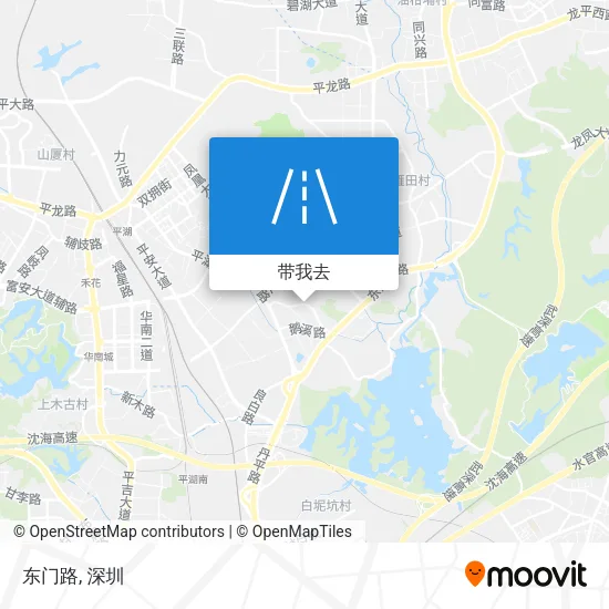 东门路地图