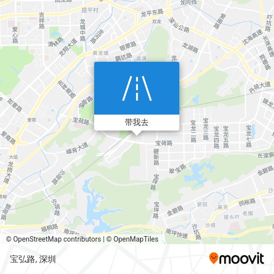 宝弘路地图