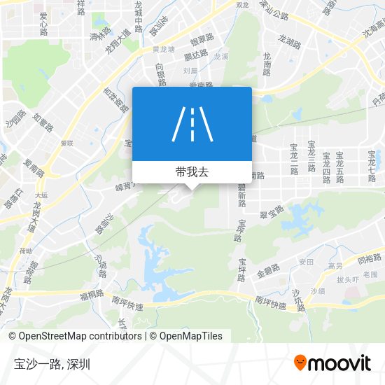 宝沙一路地图