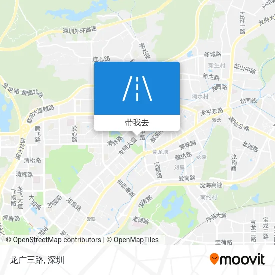 龙广三路地图