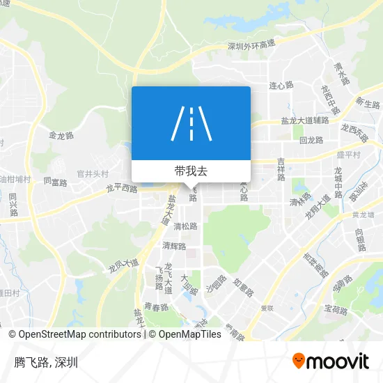 腾飞路地图