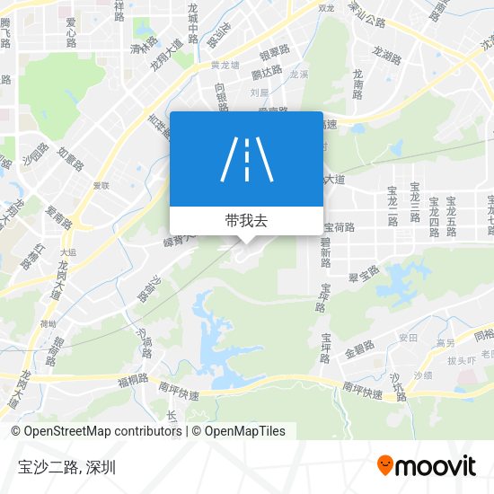 宝沙二路地图
