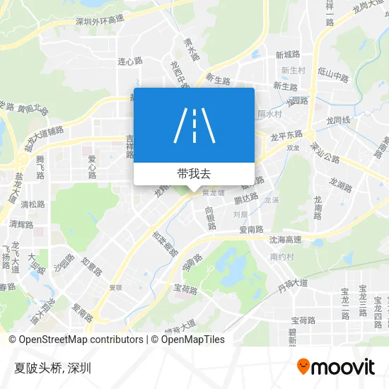 夏陂头桥地图