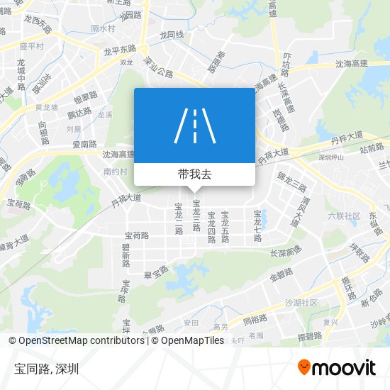 宝同路地图