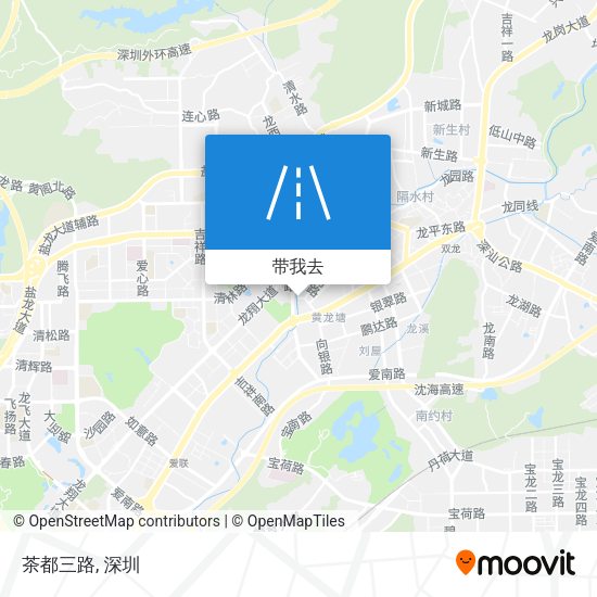 茶都三路地图