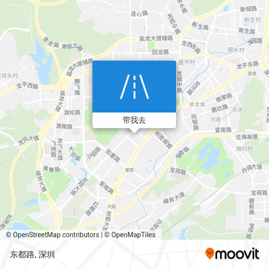 东都路地图