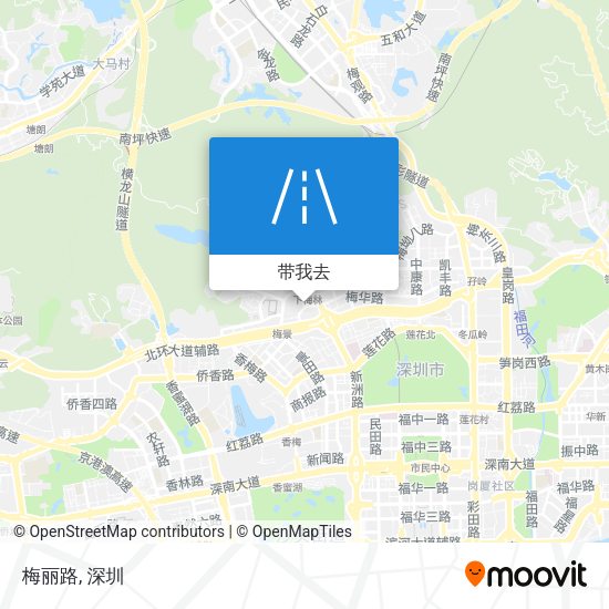 梅丽路地图