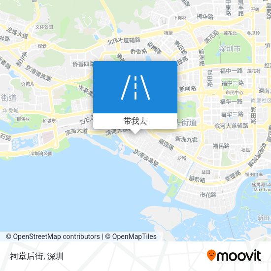 祠堂后街地图