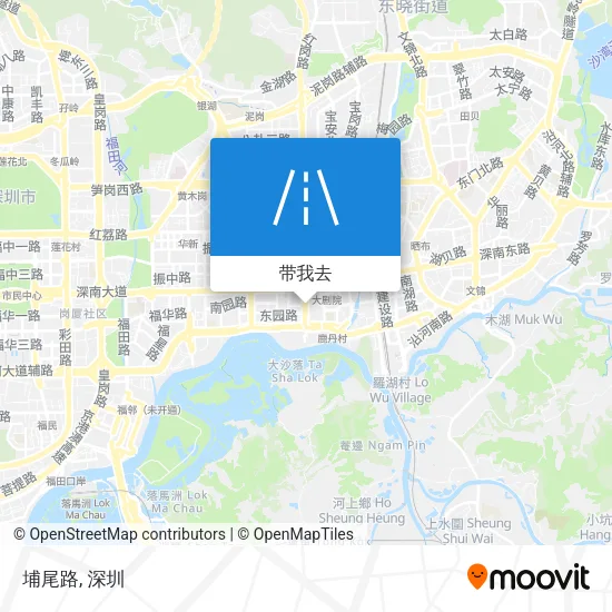 埔尾路地图