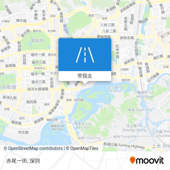 赤尾一街地图