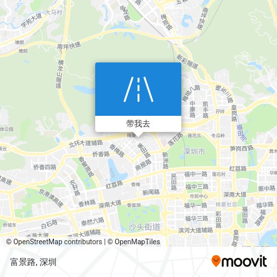 富景路地图