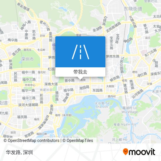 华发路地图