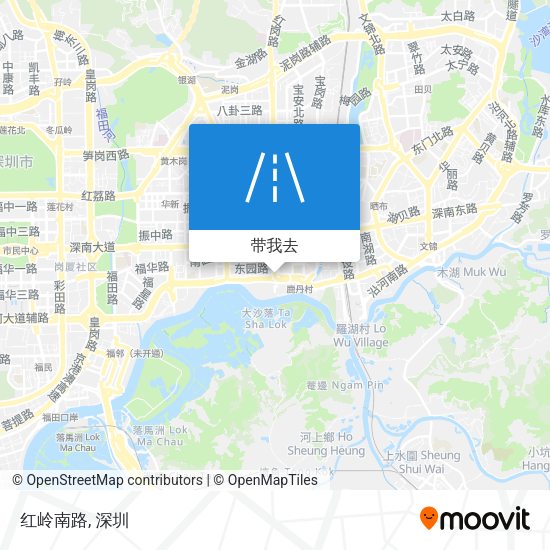 红岭南路地图
