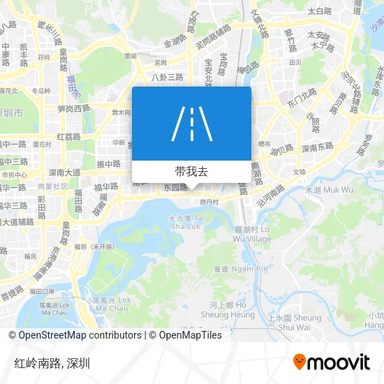 红岭南路地图