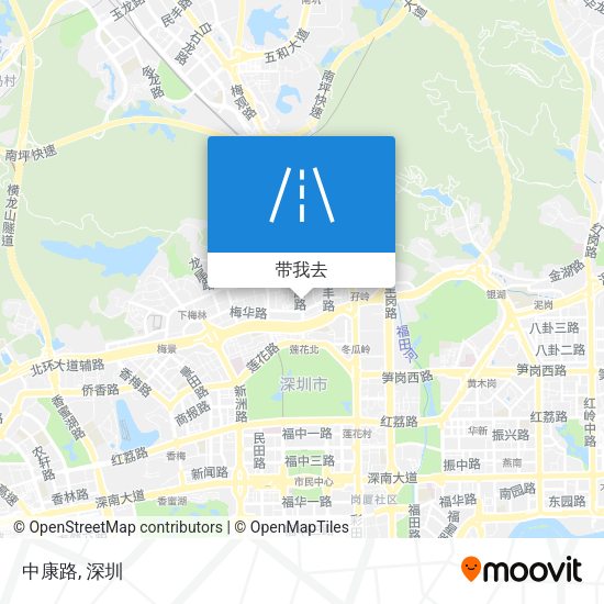 中康路地图