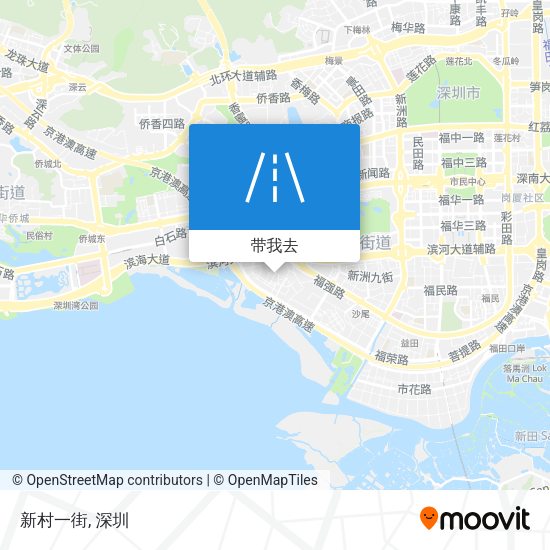 新村一街地图