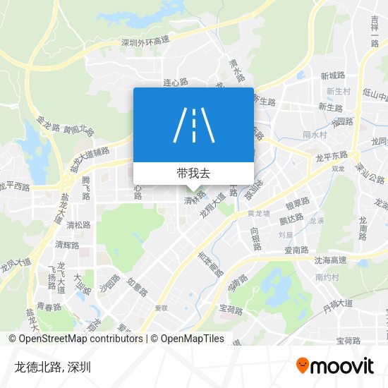 龙德北路地图