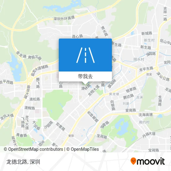 龙德北路地图