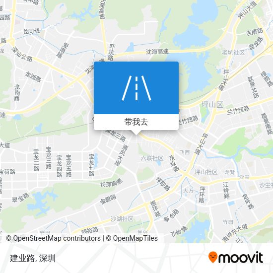建业路地图